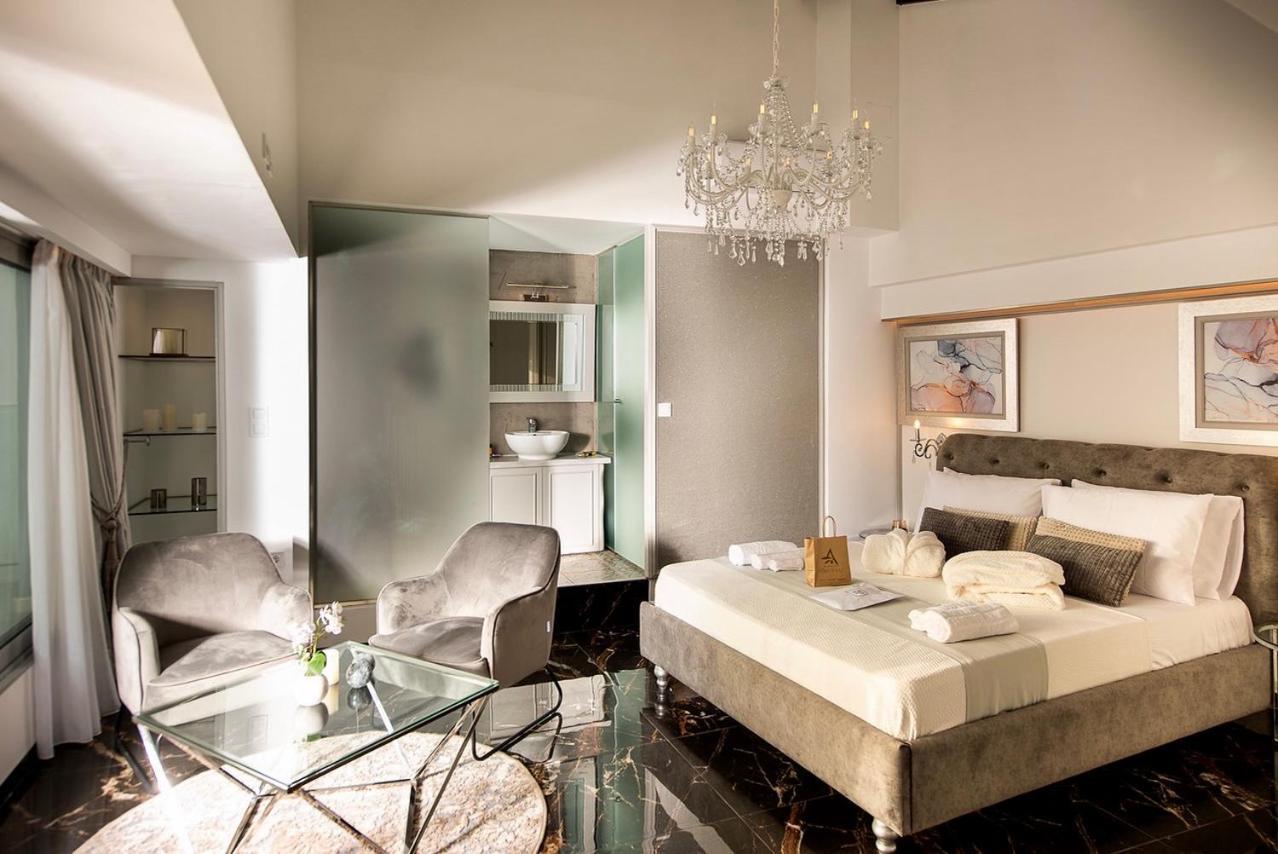 Mare Suites 1 Hriszí Aktí Haniá Kültér fotó