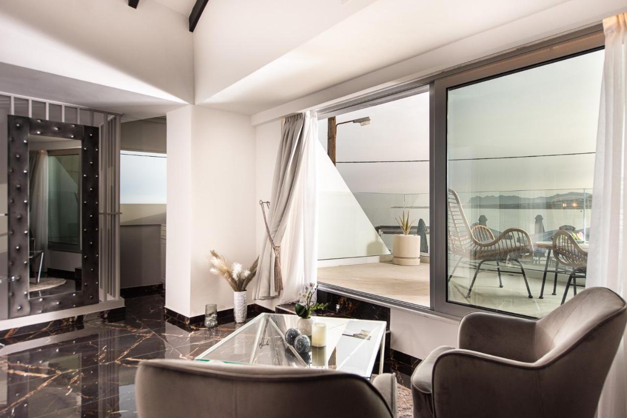 Mare Suites 1 Hriszí Aktí Haniá Kültér fotó
