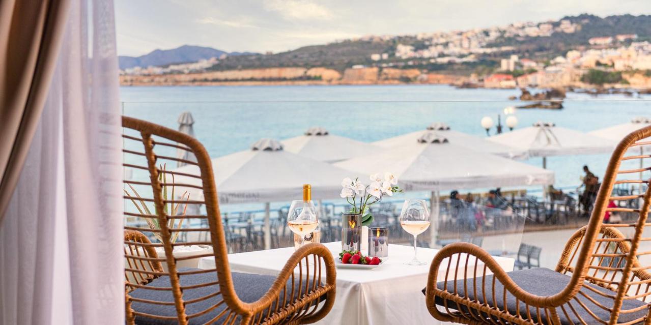 Mare Suites 1 Hriszí Aktí Haniá Kültér fotó