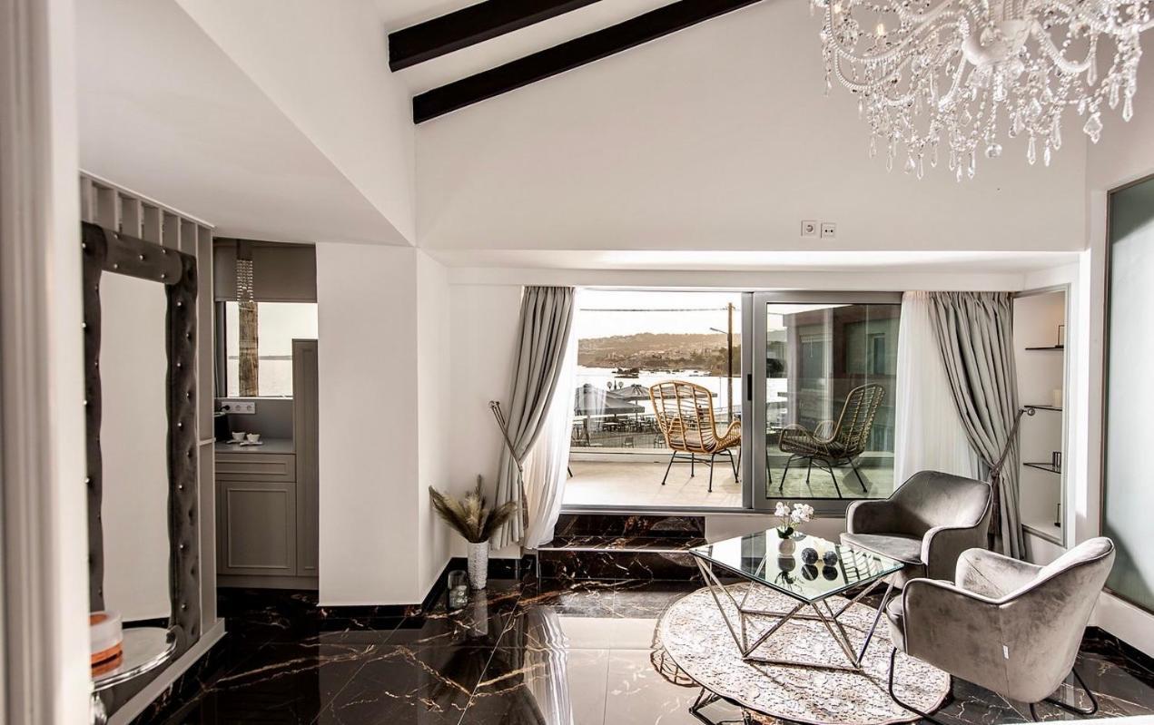 Mare Suites 1 Hriszí Aktí Haniá Kültér fotó